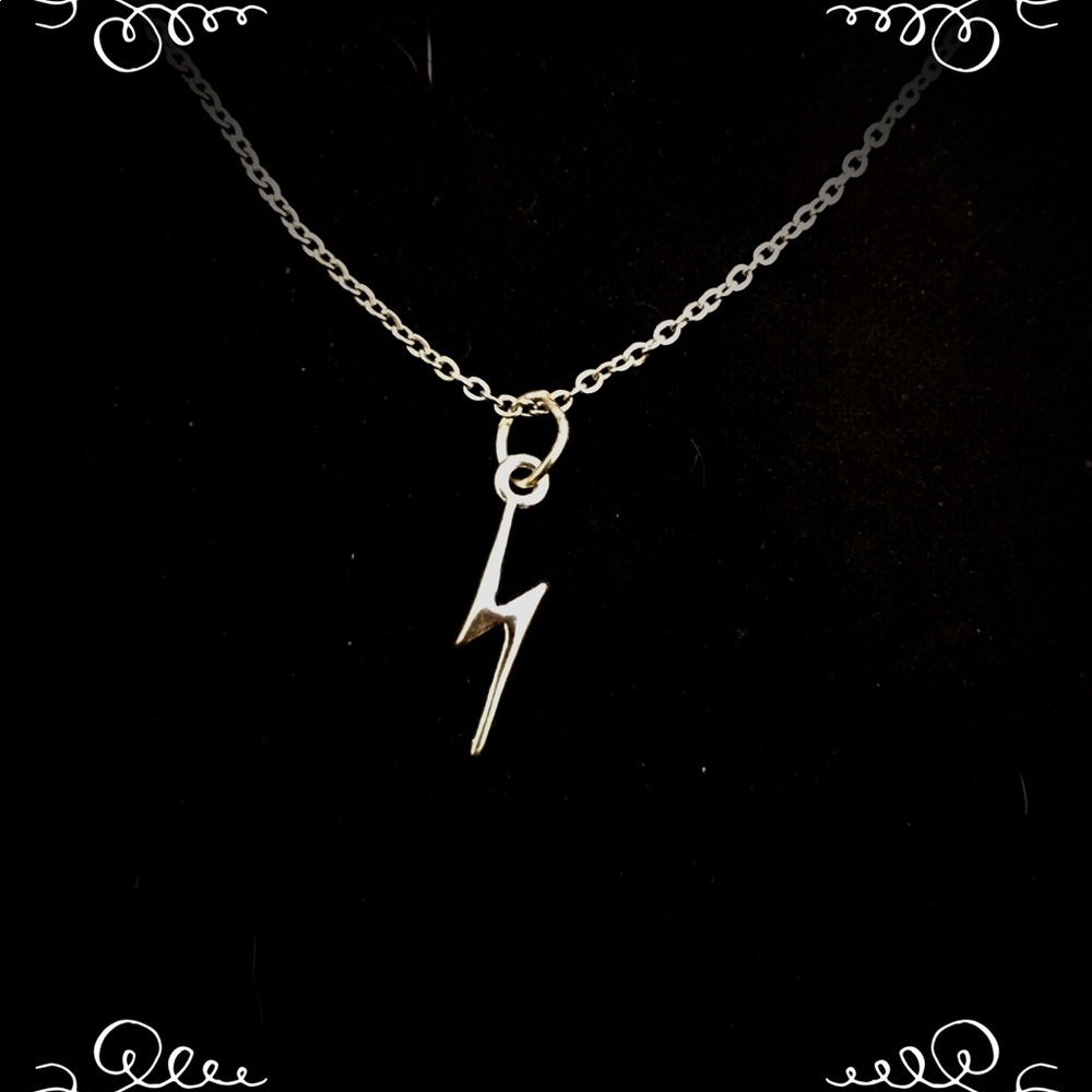 Aladdin Sane David Bowie Bolt 1/2 Inch W/Chain